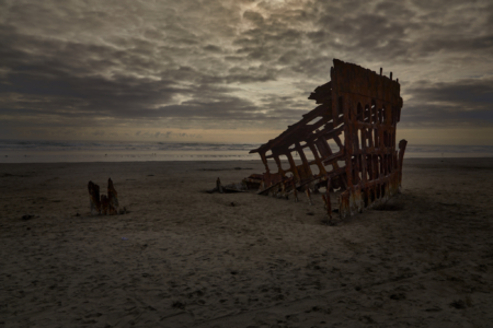 The Wreck Of The Peter Iredale