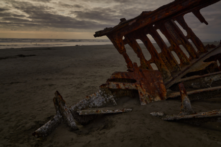The Wreck Of The Peter Iredale