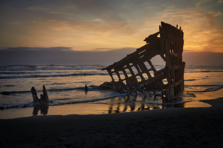 The Wreck Of The Peter Iredale