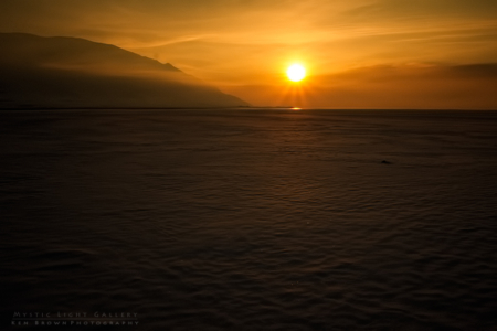 Mystified Salt Lake Sunset