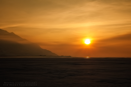 Mystified Salt Lake Sunset