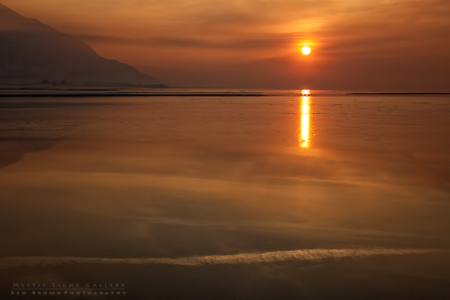 Mystified Salt Lake Sunset