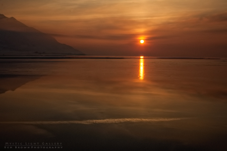 Mystified Salt Lake Sunset