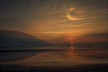 Mystified Salt Lake Sunset