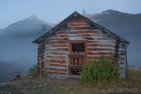 The Old Trappers Cabin