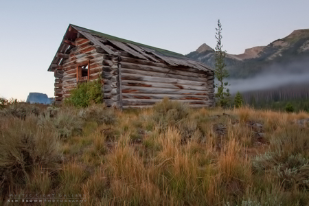 The Old Trappers Cabin