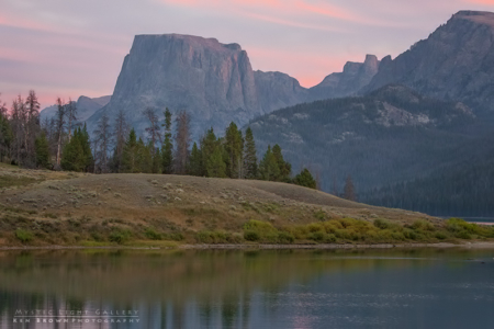 Lower Green River Lake Sunset
