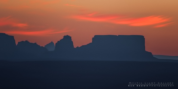 Desert Monumets At Sunrise