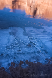 Desert Ice Abstract