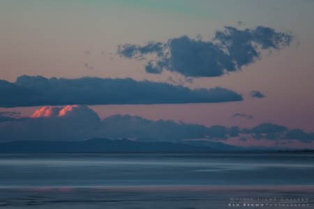 Dawn At The Great Salt Lake