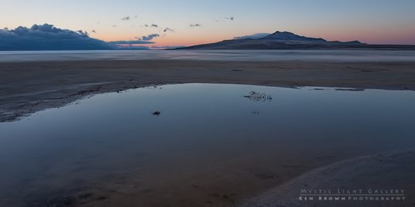 Dawn At The Great Salt Lake