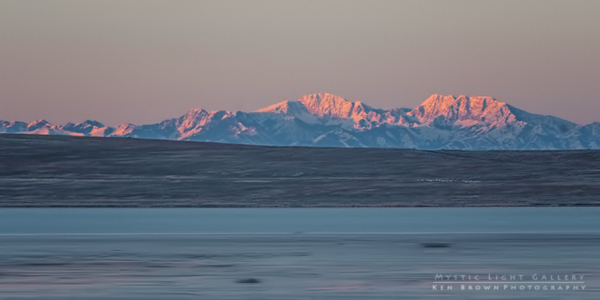 Dawn At The Great Salt Lake